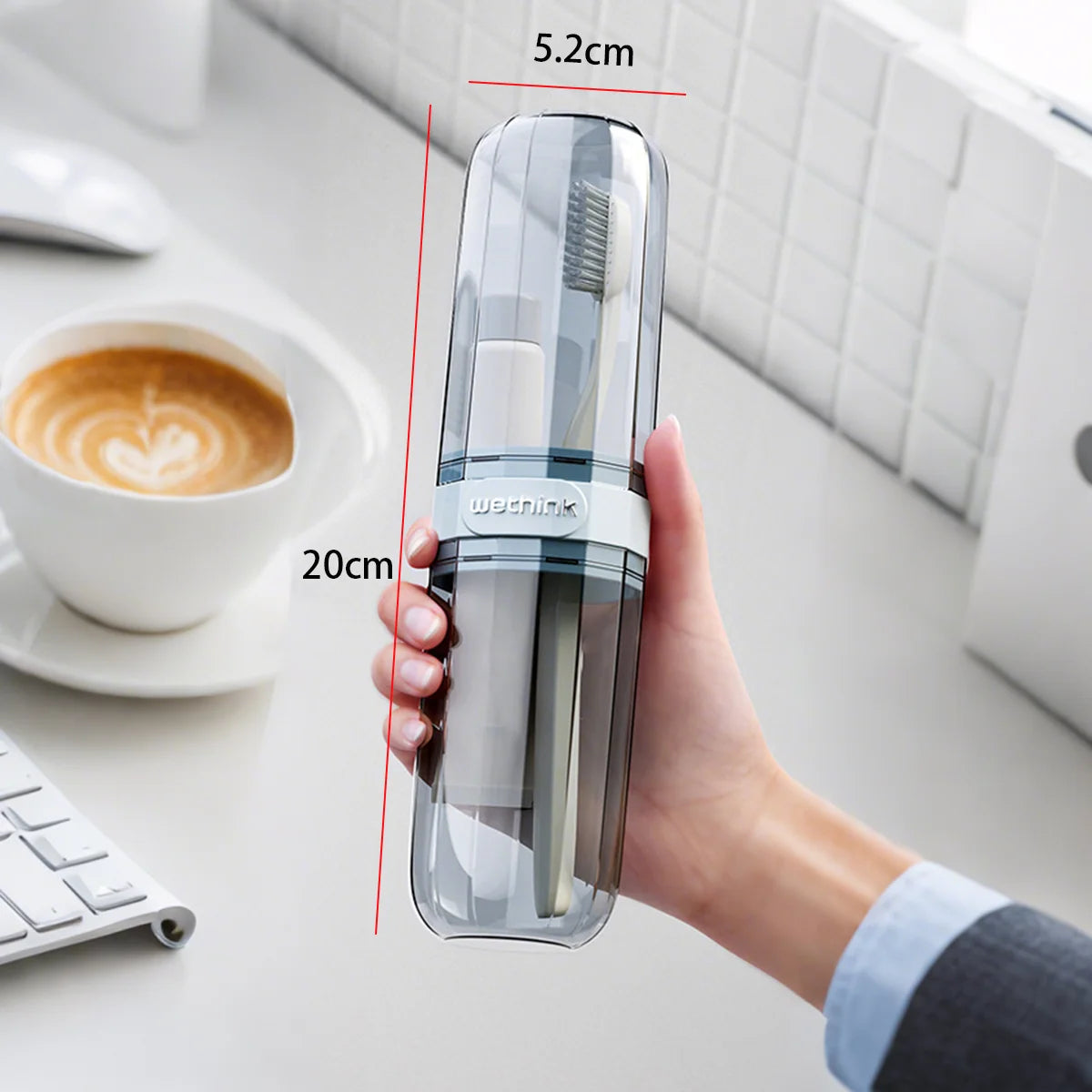 Travel Toothbrush & Toothpaste Case