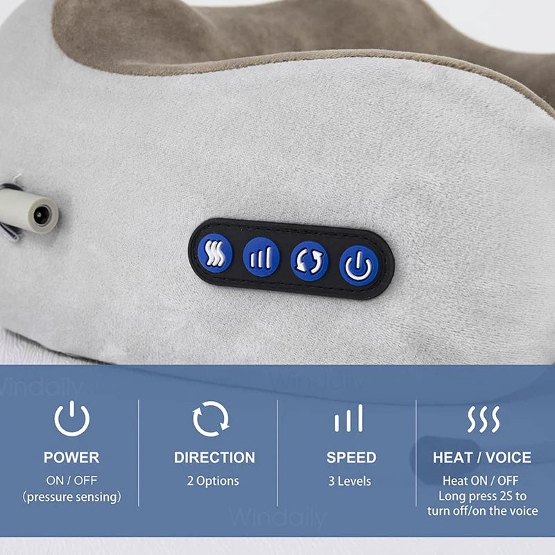 3D Shiatsu Neck & Shoulder Massager
